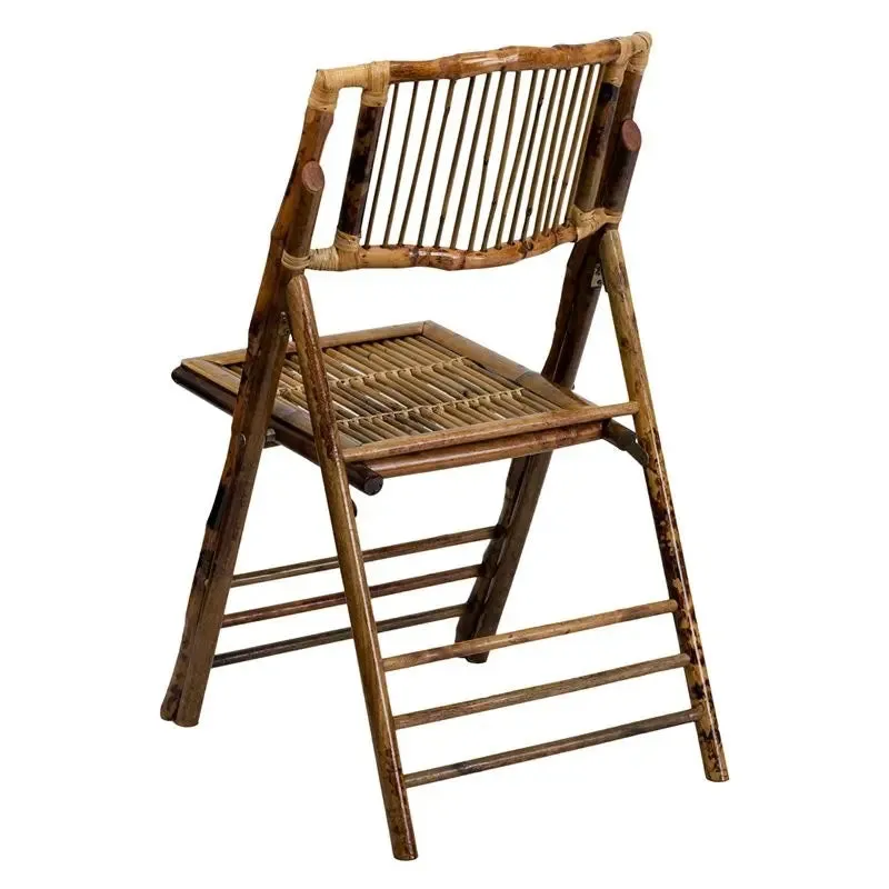 Rivera Wood Folding Chair, Bamboo