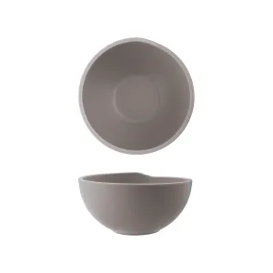 Sand Brown Copenhagen Melamine Bowl 15.5 x 7.5cm - Pack 6