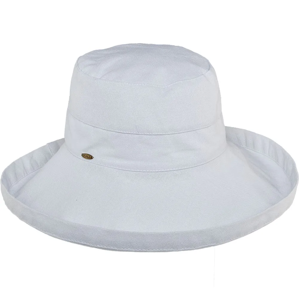 Scala Classic Cotton Sun Hat - Womens Sun Hat