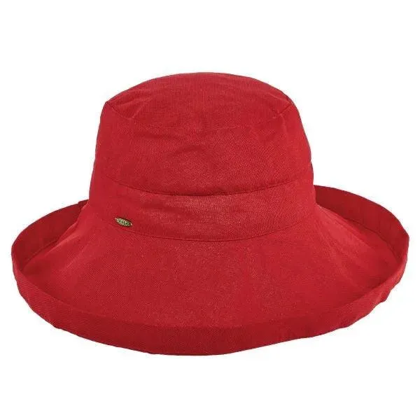 Scala Classic Cotton Sun Hat - Womens Sun Hat