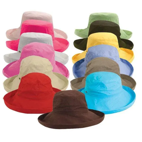 Scala Classic Cotton Sun Hat - Womens Sun Hat