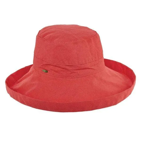 Scala Classic Cotton Sun Hat - Womens Sun Hat