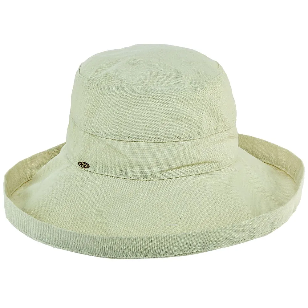 Scala Classic Cotton Sun Hat - Womens Sun Hat