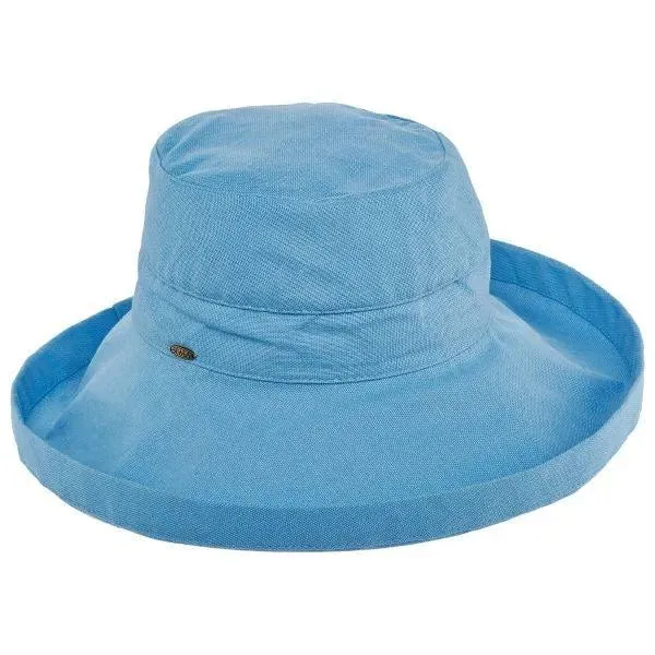 Scala Classic Cotton Sun Hat - Womens Sun Hat