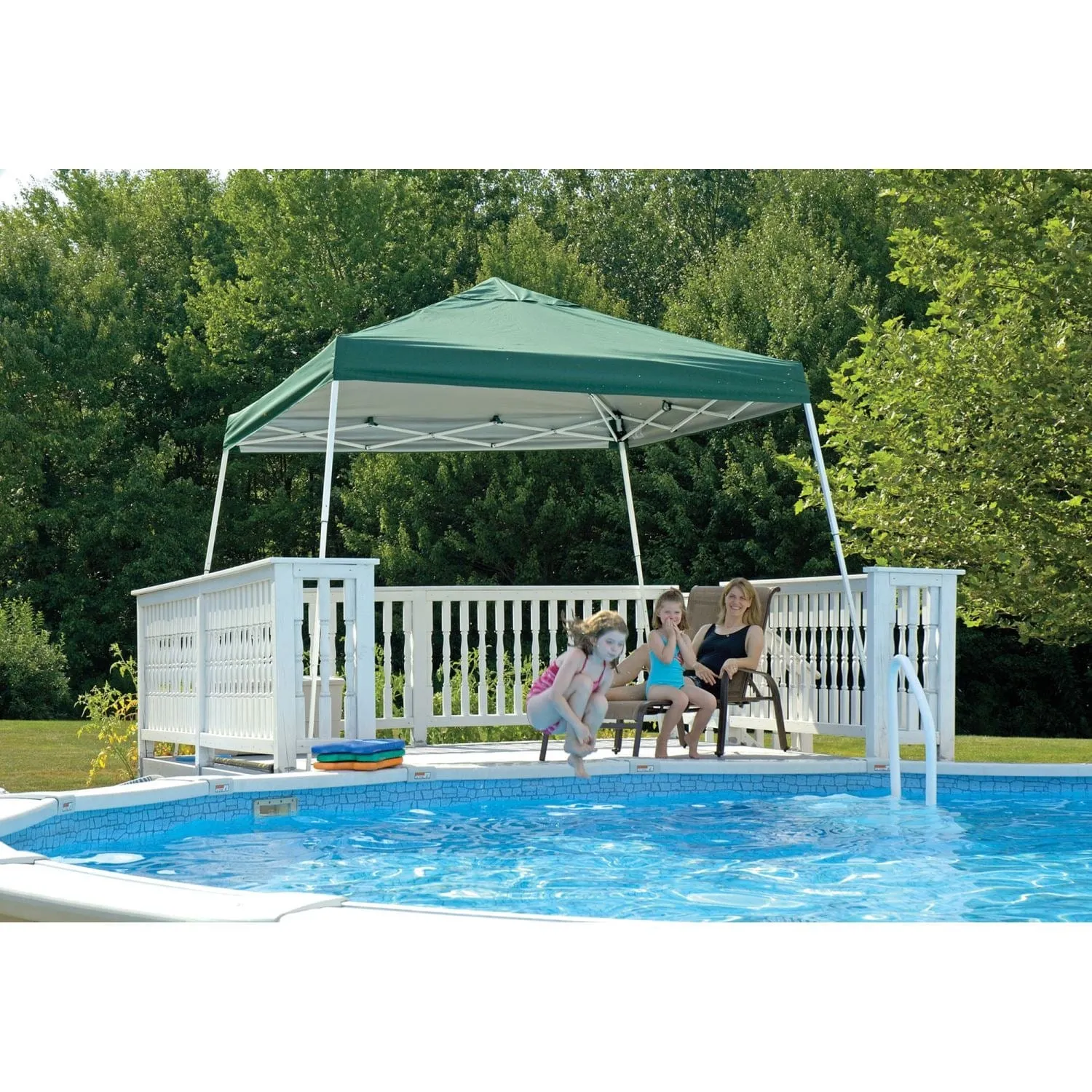 ShelterLogic | Pop-Up Canopy HD - Slant Leg 12 x 12 ft. Green