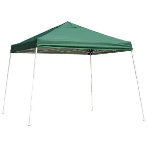 ShelterLogic | Pop-Up Canopy HD - Slant Leg 12 x 12 ft. Green