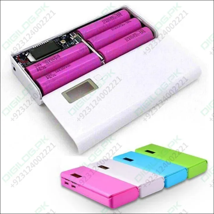 Solderless Lcd Display Dual Usb Diy Power Bank Module In Pakistan