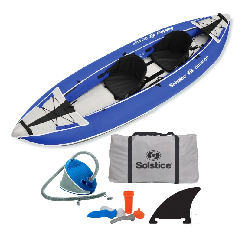 Solstice 11' x 37.5" Durango 1-2 Person Convertible Multisport Inflatable Kayak