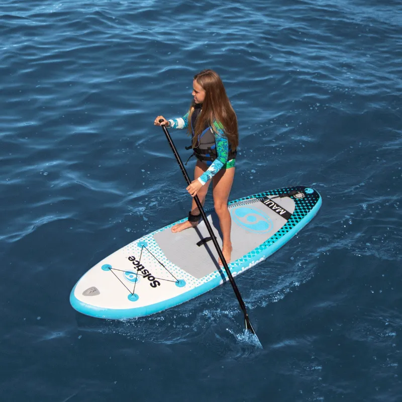 Solstice 8' Maui Inflatable Paddle Board All-Around SUP Full Kit