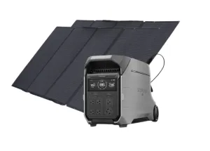 Special Bundle: EcoFlow DELTA Pro 3 Portable Power Station   2 x 160W Portable Solar Panels