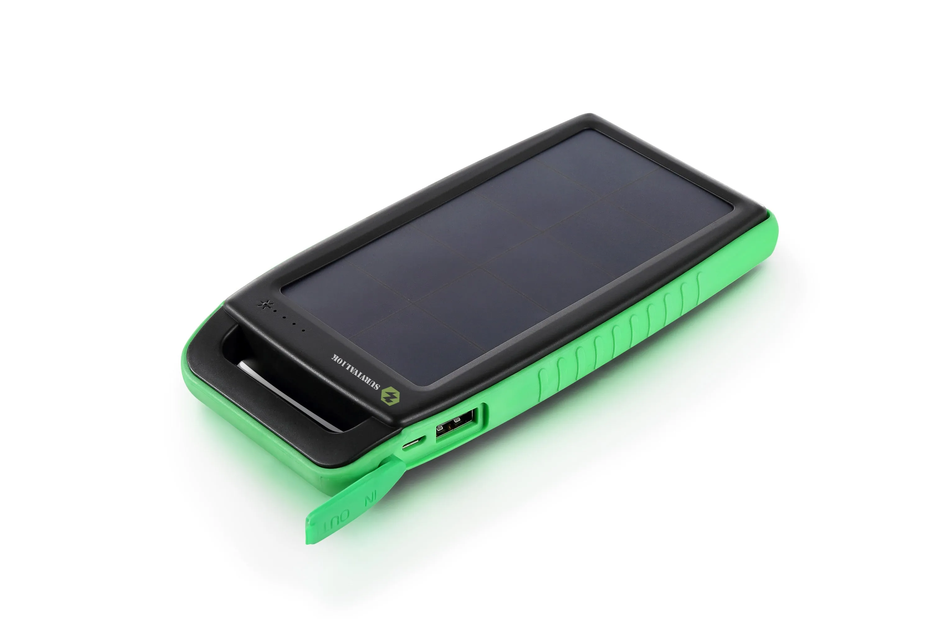 Survival 10K Powerbank 10,000mAh with Solar Charger and Light