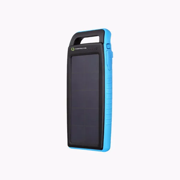 Survival 10K Powerbank 10,000mAh with Solar Charger and Light