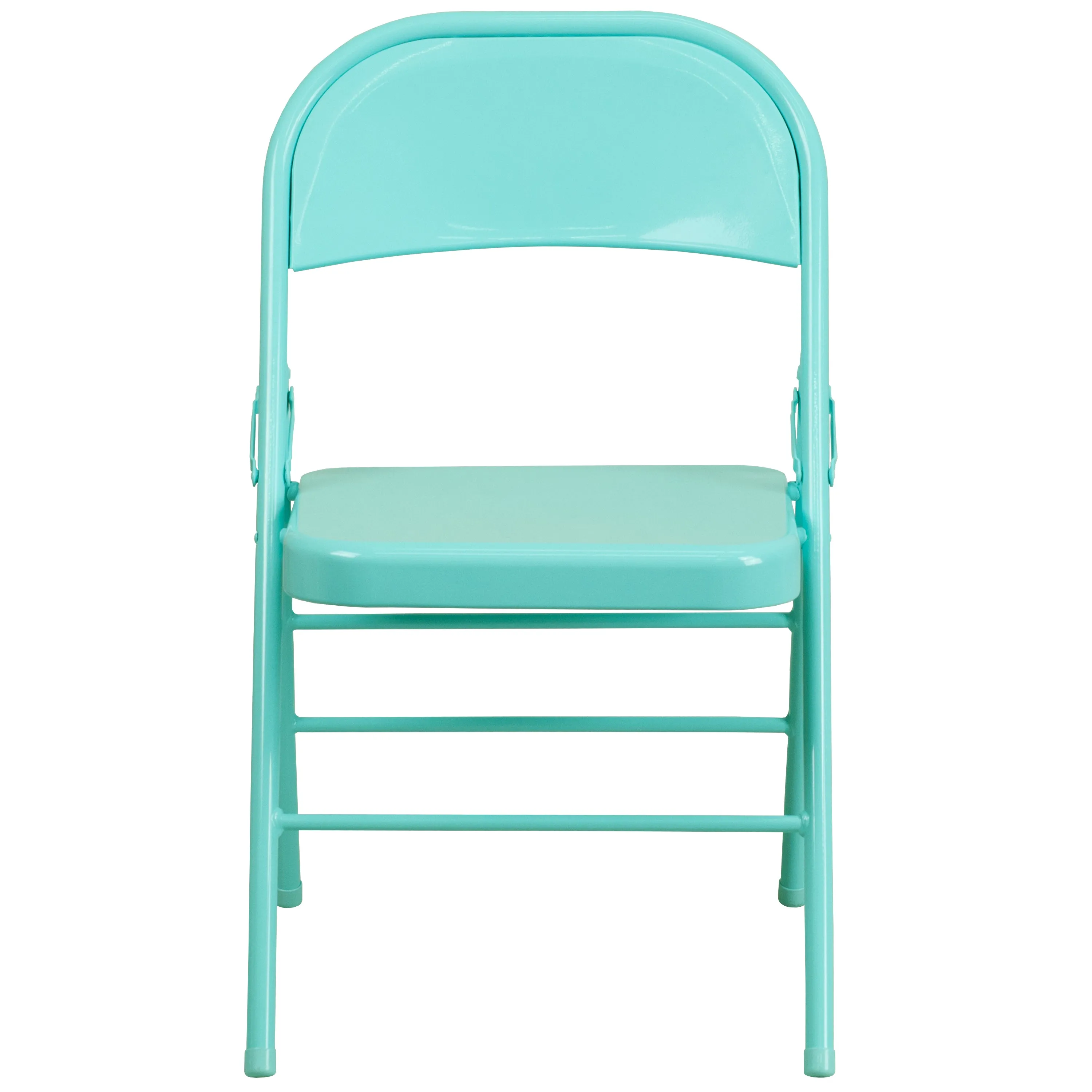 Tantalizing Teal Folding Chair 2-HF3-TEAL-GG