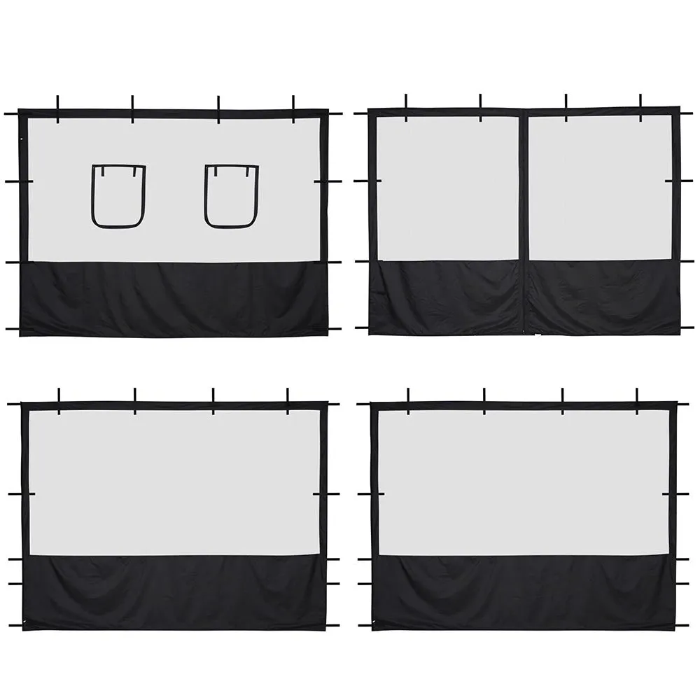 TheLAShop Netting for Pop Up Canopy 10x10 Food Service Vendor Side Panel