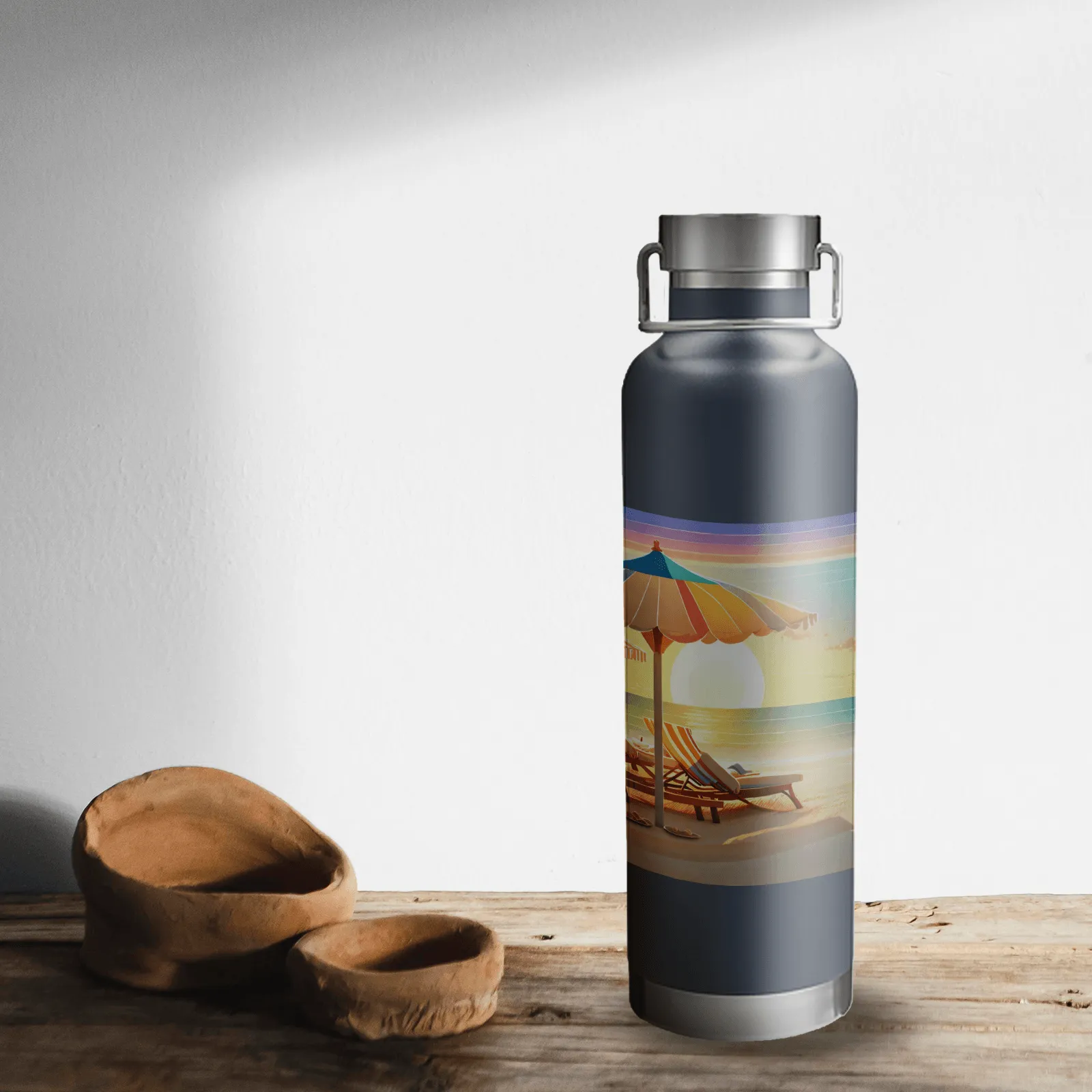 Thor Copper Vacuum Insulated Bottle 32oz