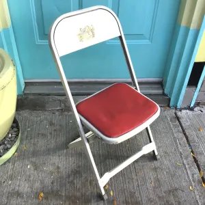 Vintage Children’s Folding Chair