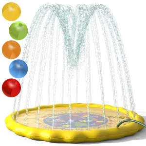 Water Sprinkler Splashpad For Kids Play Mat Outdoor Water Summer Toys Inflatable