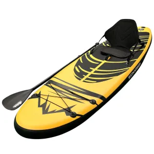 Weisshorn Stand Up Paddle Board Inflatable Kayak SUP Surfboard Paddleboard 10FT