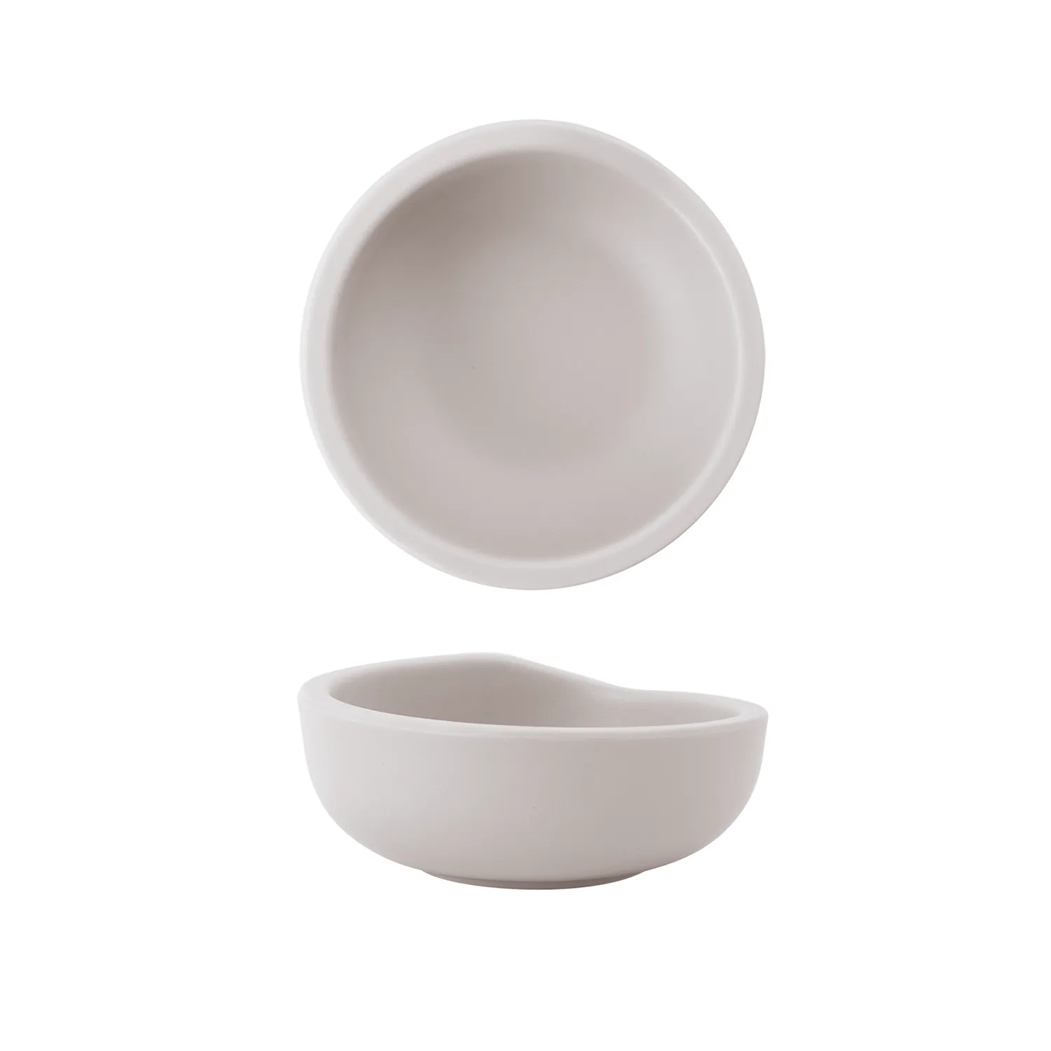 White Copenhagen Round Melamine Bowl 8.5 x 3.5cm - Pack 24