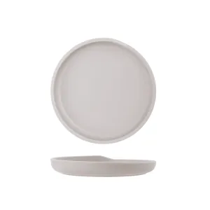 White Copenhagen Round Melamine Plate 17cm - Pack 6