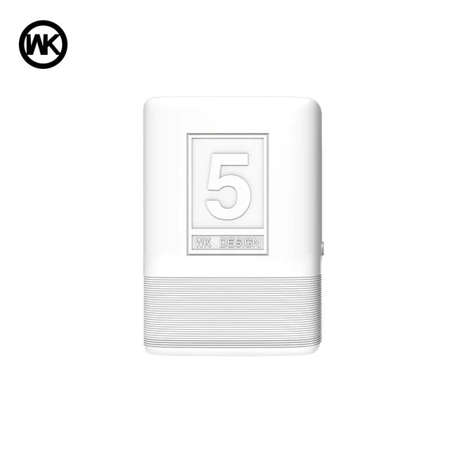 WK 5000mAh Portable Charger Slim Mini Power Bank 18650 Powerbank External Battery for Xiaomi Power Bank iPhone X Bateria Externa